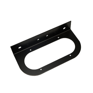 Anderson Black, Powder-Coated Steel Mounting Bracket For Use With Oval Lights