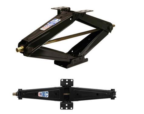  BAL Products 24002C Black 24" Scissor Jack for RV Trailers, Set of 2
