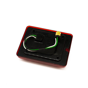 Bargman 42-84-410 LED Stop/Tail/Turn Light (Upgrade Module for Incandescent Lights - Red)