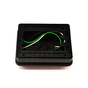 Bargman 42-86-101 Tail Light (LED Single with Stop/Tail/Turn - Black Base)