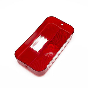 Bargman 30-92-713 Taillight Lens with License Bracket, Red