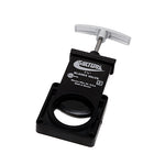   Roll over image to zoom in Valterra Black 1-1/2" T1001VPM Bladex Waste Valve with Metal Handle-1-1/2 
