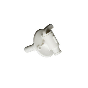 Camco 22223 Drain Valve - 3/8" or 1/2" Dual Barb with Flange