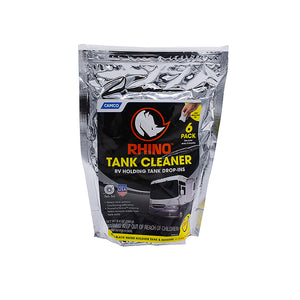 Camco 41560 Rhino Drop-in Holding Tank Cleaner, 6 Pack