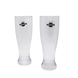 Camco Unbreakable Travel Plisner Beer Glass- 22 Ounce, Dishwasher Safe, BPA Free, Perfect For Picnics, Cookouts, and The Beach - Set of 2 (43891)