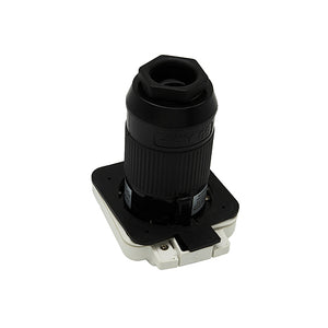Furrion F52INS-PS White 50A 125/250V LED Square Inlet