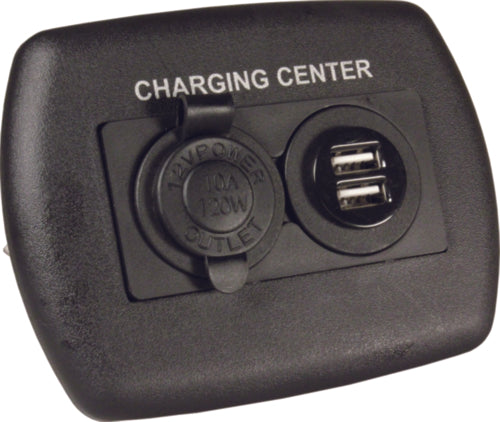  JR Products 15095 RV 12V/USB Charging Center