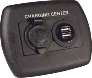  JR Products 15095 RV 12V/USB Charging Center