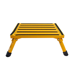 Safety Step (F-08C Y Yellow 15" x 19" Large Folding Step
