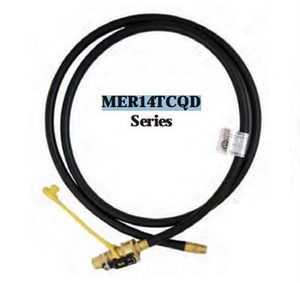 MEC Quick Disconnect Hose Assemblies, 72" MER14TCQD-72P