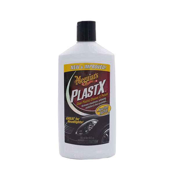Meguiar's PlastX Clear Plastic Cleaner & Polish - 10 oz. – Woodland  Airstream Parts and RV Accessories Store