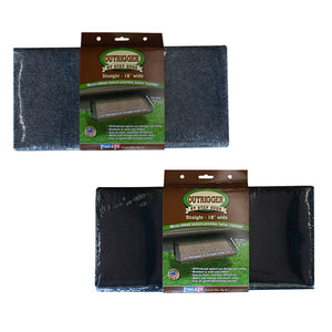 Prest-O-Fit 2-0314 Outrigger RV Step Rug Black Onyx 18 In. Wide
