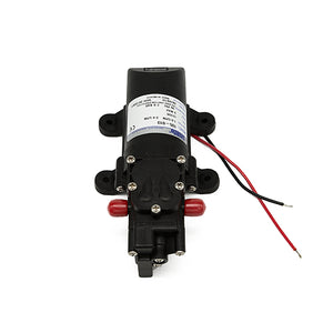   SHURflo 105-013 Fresh Water Pump; Self-Priming; 1 Gallon Per Minute; Shuts Off At 30 PSI; 6.82 Inch Length x 3.94 Inch Width x 2.45 Inch High; 12 Volt DC; With Thermal Protection Can Run Dry Without Damage; Without Strainer