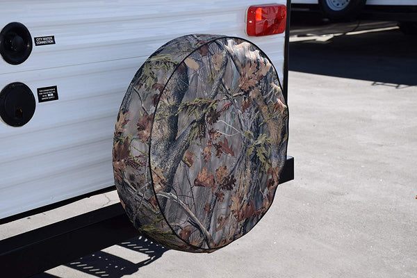 ADCO 8760 Camouflage Game Creek Oaks Spare Tire Cover O, (Fits 21 1/2" Diameter Wheel)