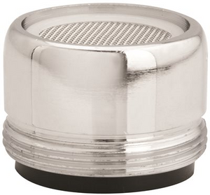 Hardware Express 69-5260  Faucet Aerator; Premier (R); Fits With Ashbury ™ Models 2465894/ 2465895/ 2465897/ 118020LF/ 204335LF/ 204337LF/ Elite ™ Models 120600/ 120601/ 120602/ 120606/ Sanibel ™ Models 120189/ 118143LF/ 120177LF/ 120640LF And Westport ™ Models 120603/ 120607/ 120611; 15/16 Inch; Fixed; Slotted Dual Aerator; 2 Gallon Per Minute; Single