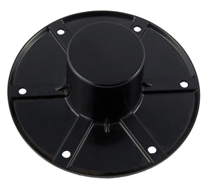 AP Products 013-1112B Round Flush Mount Base Only, Black