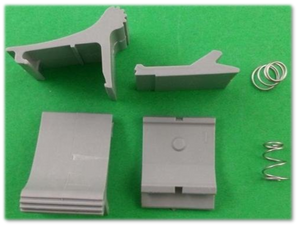 Dometic A&E 830472P002 OEM RV Patio Awning Slider Catch with Springs, Pack of 2