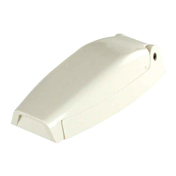 JR Products 10254 Baggage Door Catch - Colonial White, Pack of 2