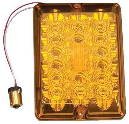 Bargman 42-84-412 Amber RV Trailer Turn Light Lens Upgrade Module