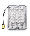 Bargman 	47-84-026 LED Tail Light with Clear Lens and Bulb Socket Plug