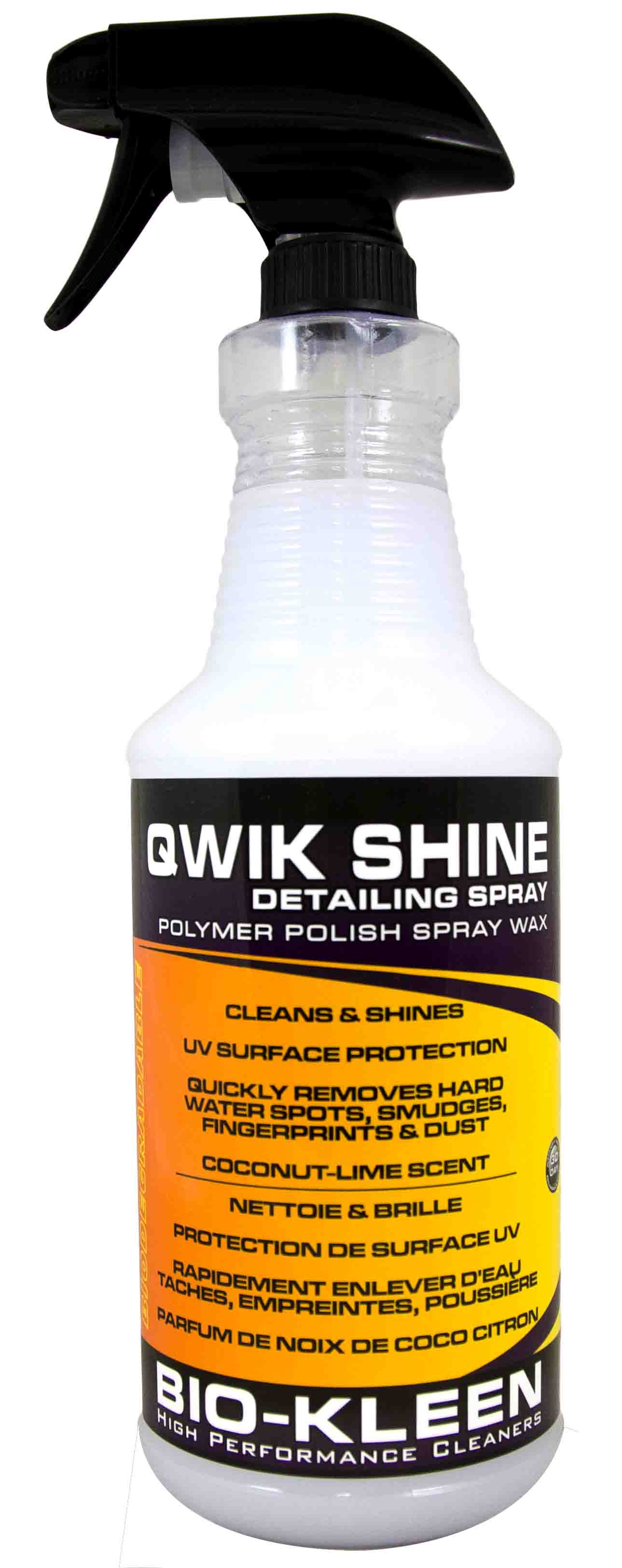 Bio-Kleen Qwik Shine Detailing Spray, 32 oz