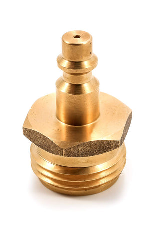 Camco Blow Out Plug With Brass Quick Connect-Aids In Removal of Water From Water Lines (36143)