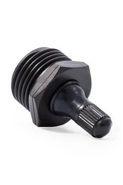 Camco 36133 Black Plastic Blow Out Plug with Schrader Valve