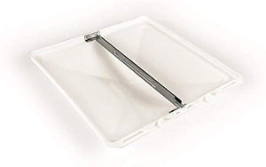 Camco 40152/40153 White Polypropylene Vent Lid for Metal Vent - Jensen (since 1994)