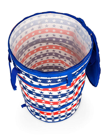 NLA Camco Stars and Stripes Large Pop Up Utility Container, 18" x 24"
