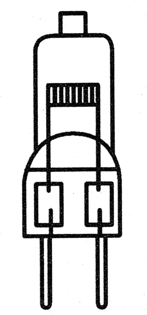 Camco 54702 Miniature Light Bulb, JC-10, Single