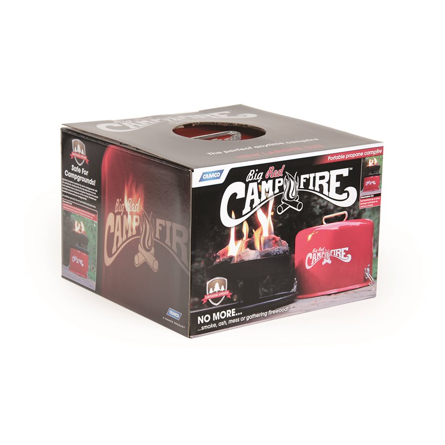 Camco 58035 Big Red Campfire with Propane Hose