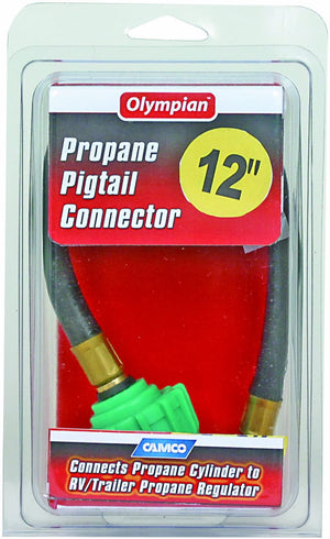 Camco 59053 Pigtail Propane Hose, 12"