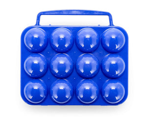 Camco Egg Carrier-Holder - Organize Eggs and Prevent Eggs from Cracking, Easily Fits into Your Refrigerator , Great for RV, Trailer and Camper Kitchens or Camping Holds A Dozen of Eggs 51015