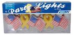 Camco 42657 - RV Trailer Camper Party Lights Patriotic Flags/Ribbons