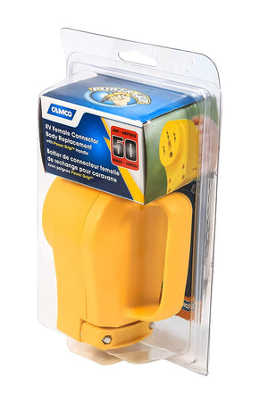 Camco 55353 50 AMP Female Replacement Receptacle