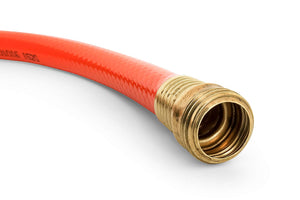 Camco 25ft RhinoFLEX Gray/Black Water Tank Clean Out Hose - Ideal For Flushing Black Water, Grey Water or Tote Tanks 5/8" Inside Diameter (Orange) (22990)