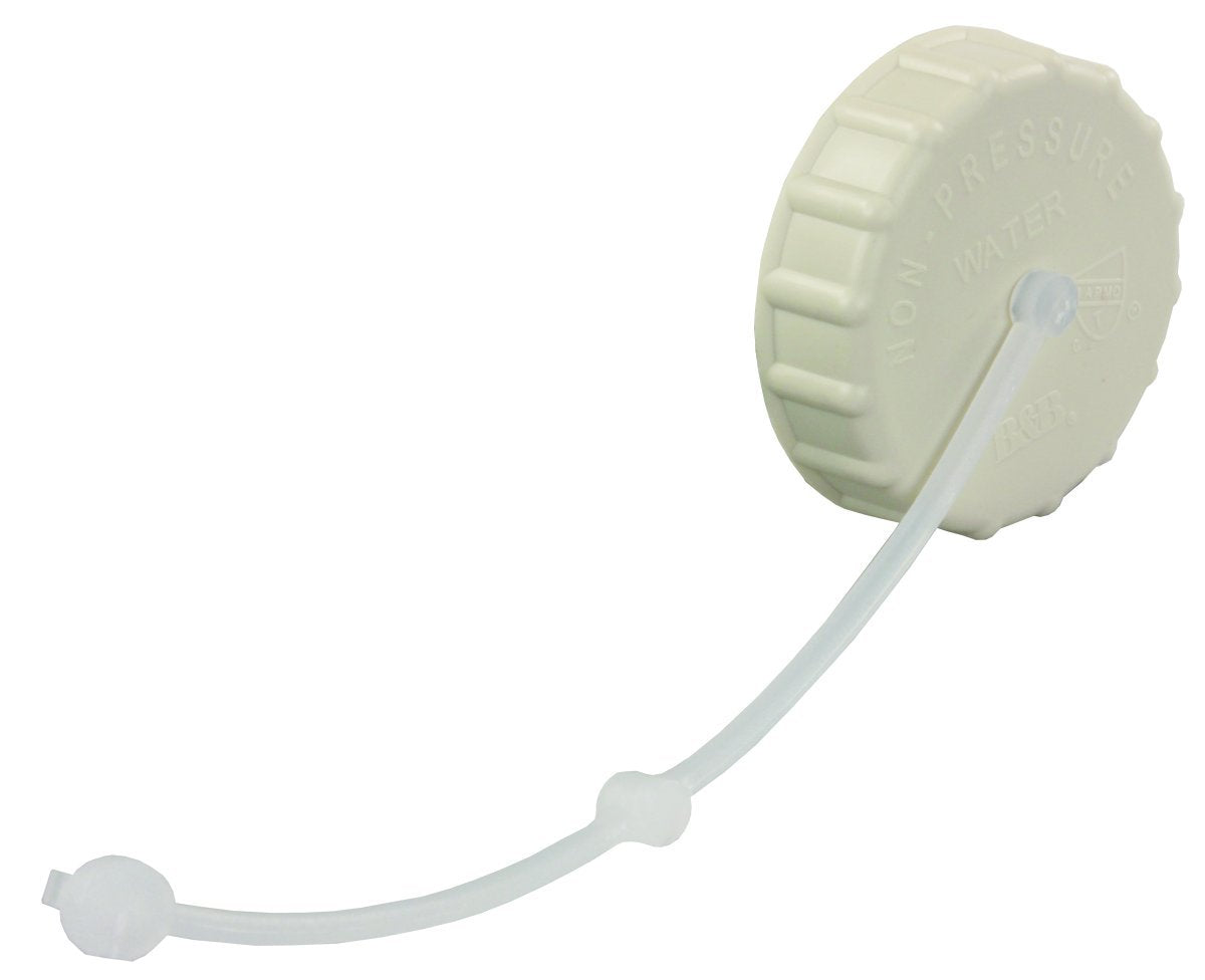 JR Products 222CW-A Colonial White Cap and Strap