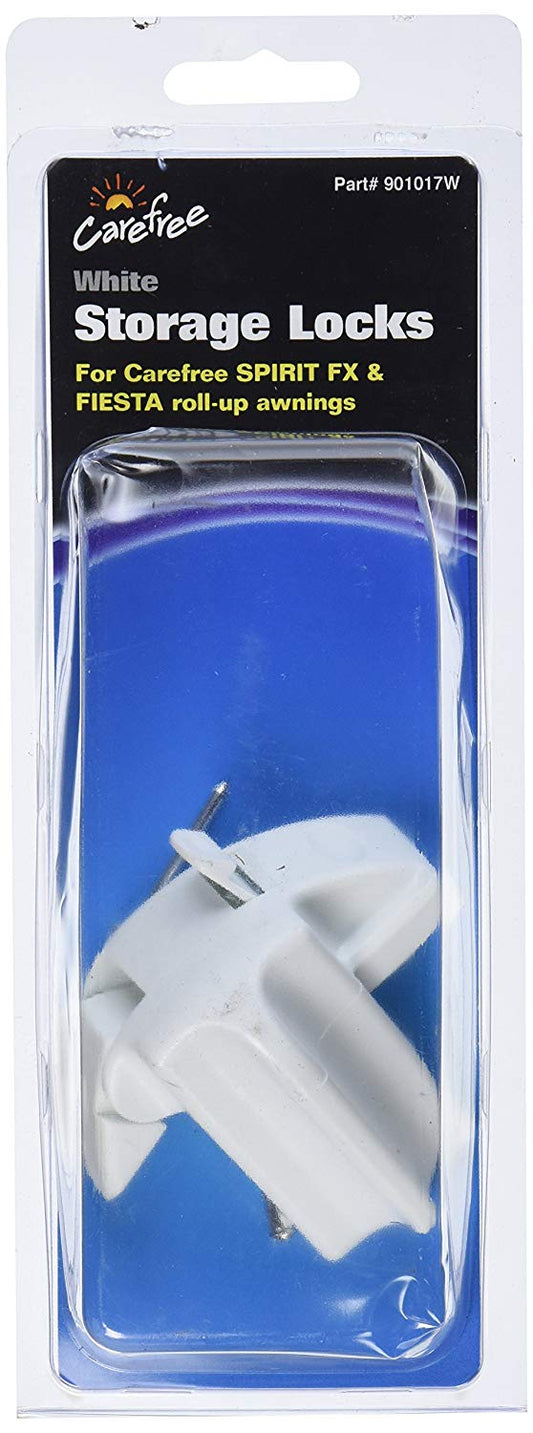 Carefree 901017W White Storage Lock