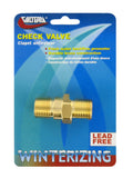 Valterra 1/2 Inch P23415LF Brass 1/2" Check Valve x MPT