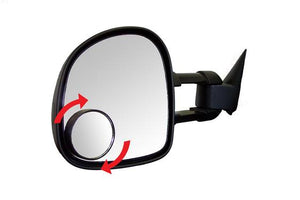 CIPA 49202 3" HotSpots Round Stick-On Convex Mirror
