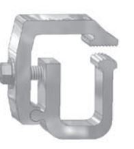 Aluminum Cap Clamp, Small TL-191