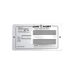 MTI Industries 65-542-P-WT Safe T Alert Carbon Monoxide Alarm - Flush Mount, White