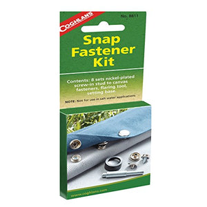 Coghlan's 8811 Snap Fastener Kit, Pack of 8