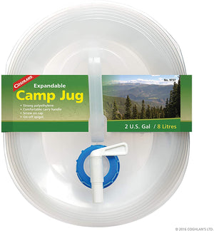 Coghlan's 9737 Expandable Camp Jug, 2 Gallon