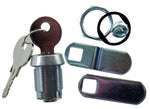 JR Products 00165 Compartment Door Key Lock - 7/8"