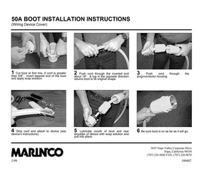 Marinco 50 Amp Connector Cover 7715CRN