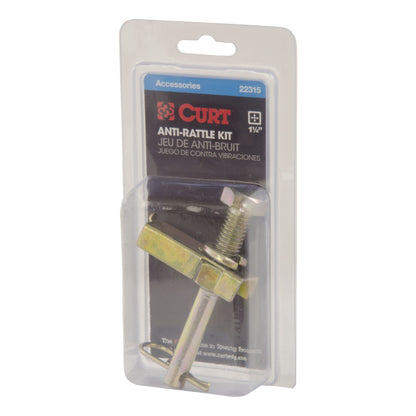 CURT 22315 Anti-Rattle Hitch Pin Shim Device for 1-1/4-Inch Receiver