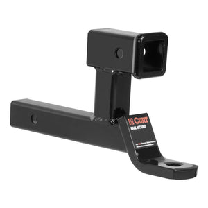 CURT 45810 Multi-Use Ball Mount 2" Shank, 7,500 lbs., 5-13/16" Rise, 1" Ball Hole