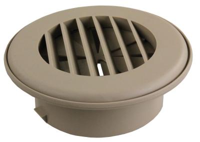 JR Products HV4DTN-A Tan 4" Dampered Heat Vent