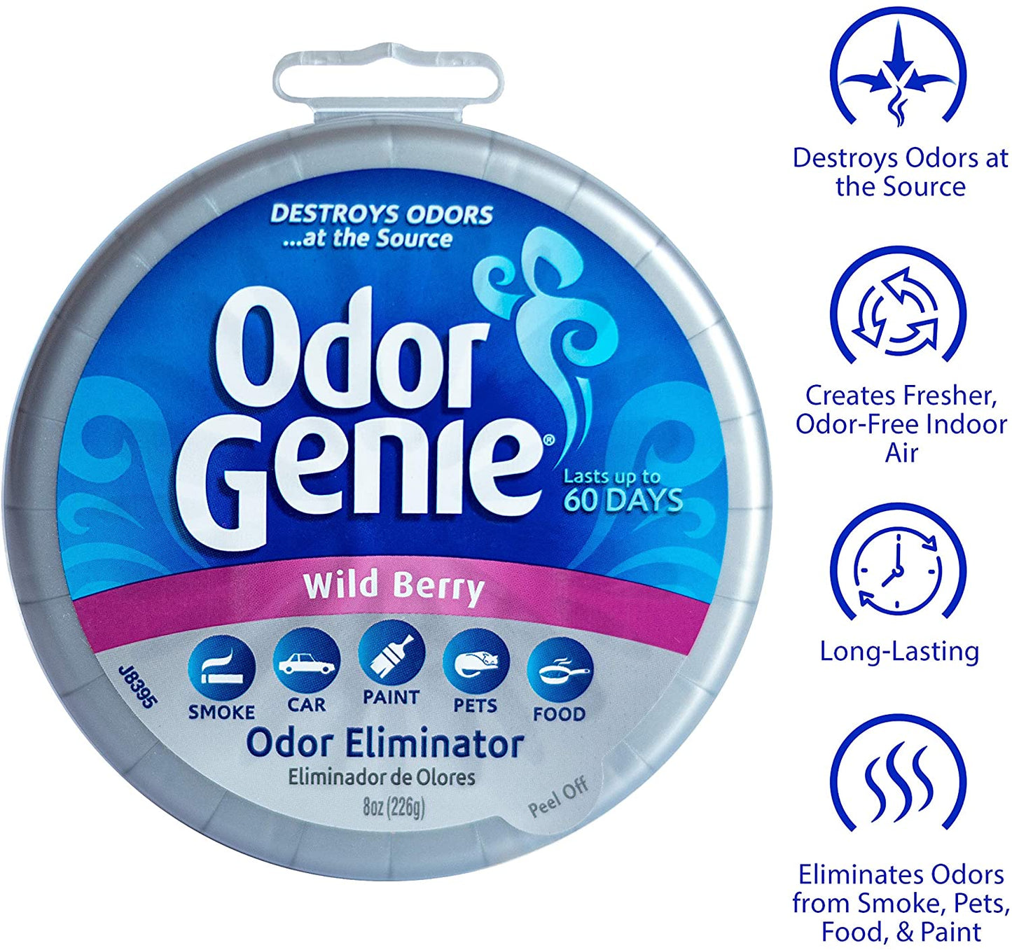 DampRid Odor Genie Freshener, 8 oz